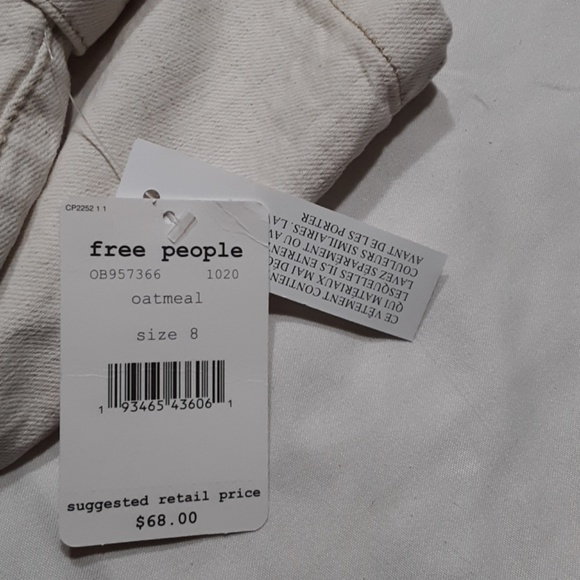 Free people  denim skirt - Picture 3 of 5